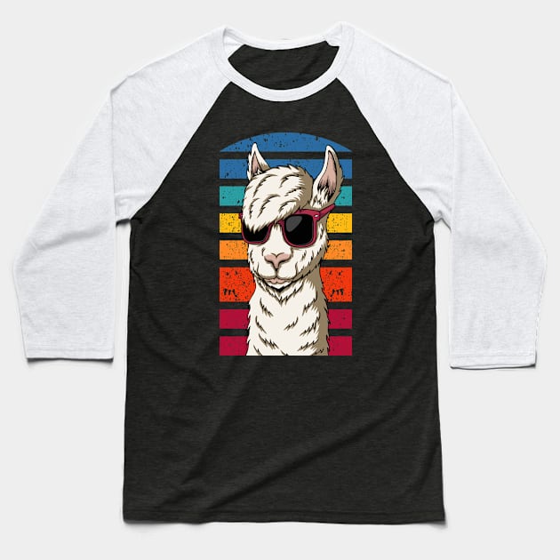 Llama Baseball T-Shirt by be yourself. design